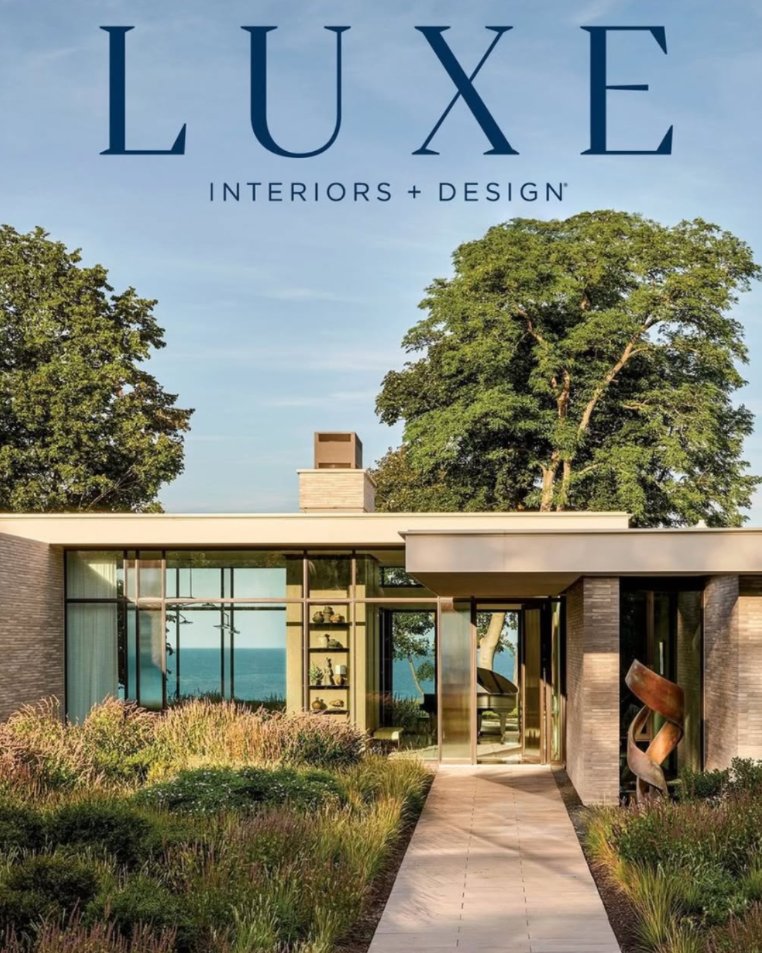 Featured image for “<b>LUXE INTERIORS + DESIGN</b> <br>COVER STORY, LAKE EFFECT”