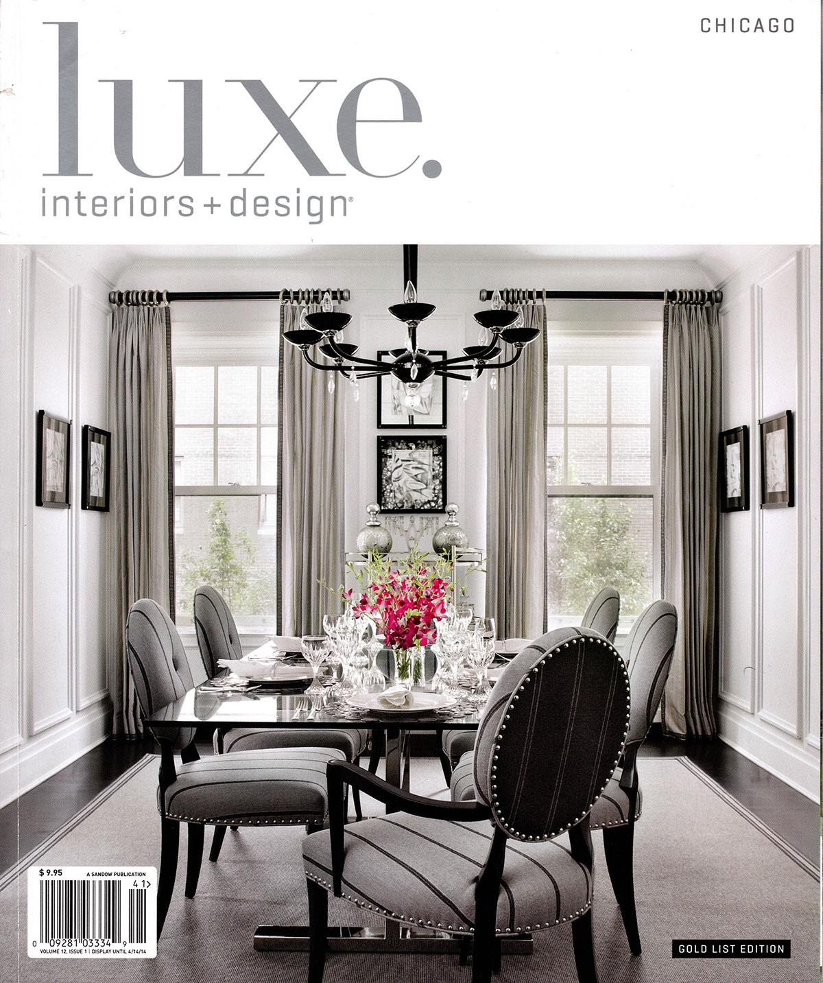 Featured image for “<b>Luxe Interiors + Design</b><br>A State of the Art Modern Chicago Home”