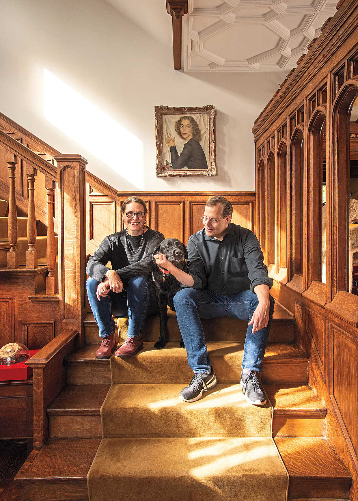 Featured image for “<b>Preservation Magazine</b><br>Couple Restores a Spacious Gothic Revival, Inside and Out”